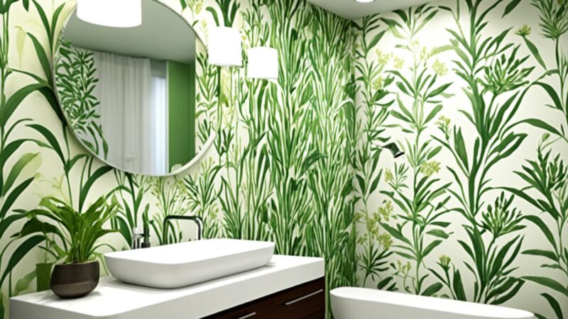 Tapete im Badezimmer: Schönste Gestaltungstipps