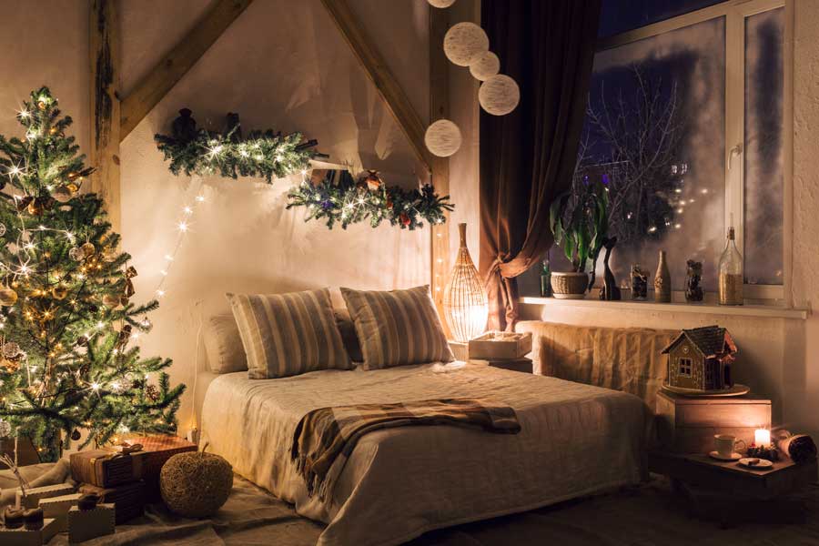 weihnachten-schlafzimmer