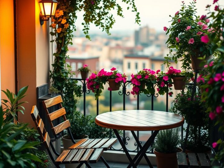 Kleinen Balkon gestalten: So machst du deinen Balkon einladend!