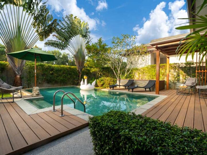 Ein eigener Pool: Ort der Erholung im eigenen Garten