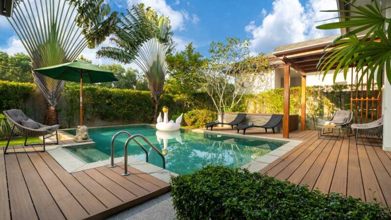 Ein eigener Pool: Ort der Erholung im eigenen Garten