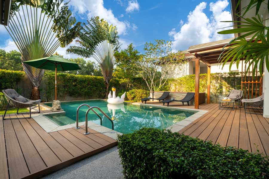 Ein eigener Pool: Ort der Erholung im eigenen Garten