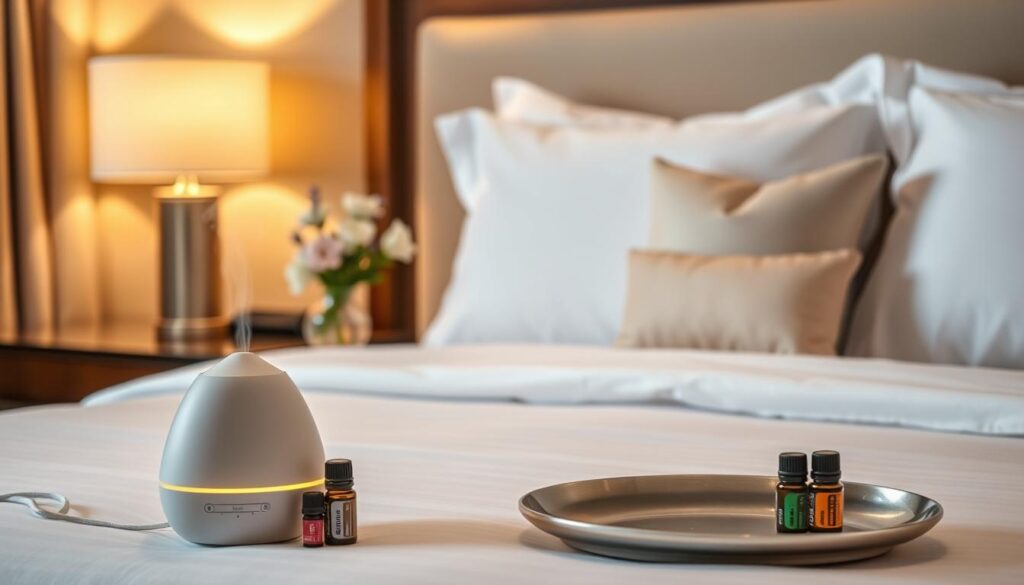 Professionelle Hotelbettwäsche mit Aromatherapie