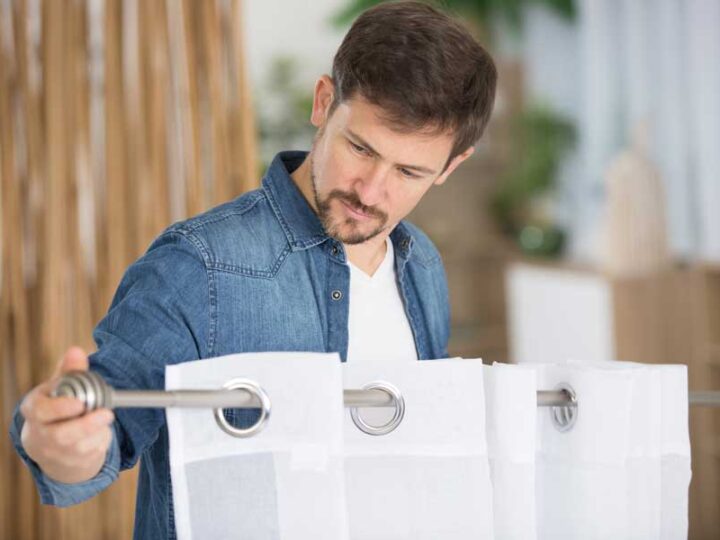 Gardinenstangen als Designelement: So verändern sie den ganzen Raum