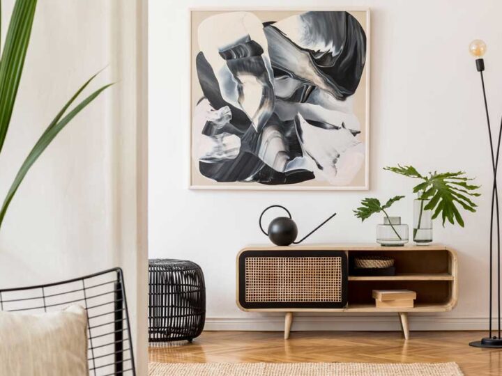 Wandbilder Wohnzimmer: Welche Größe, Stil und Anordnung wirklich funktionieren