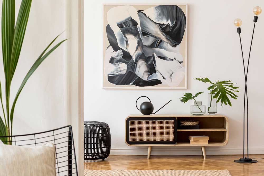 Wandbilder Wohnzimmer: Welche Größe, Stil und Anordnung wirklich funktionieren